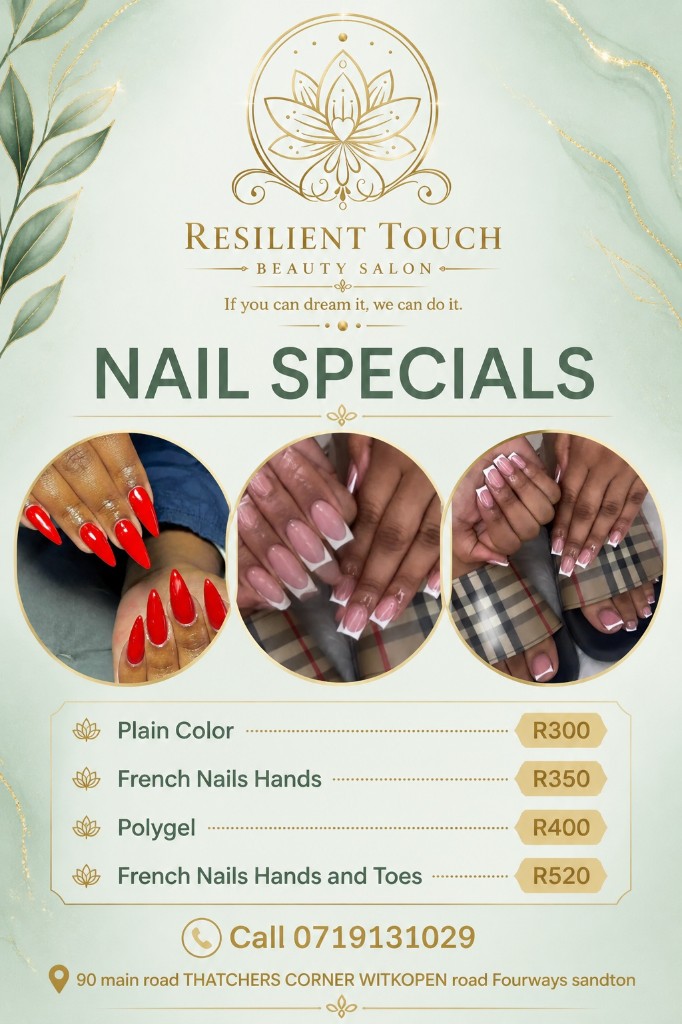 Plain Colour Nails